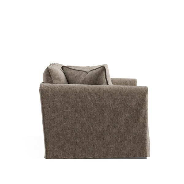 Levi Slip Cover Sofa (Portobello) Macro 3